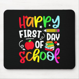 Mousepad De Volta À Escola Feliz Primeiro Dia De Professore