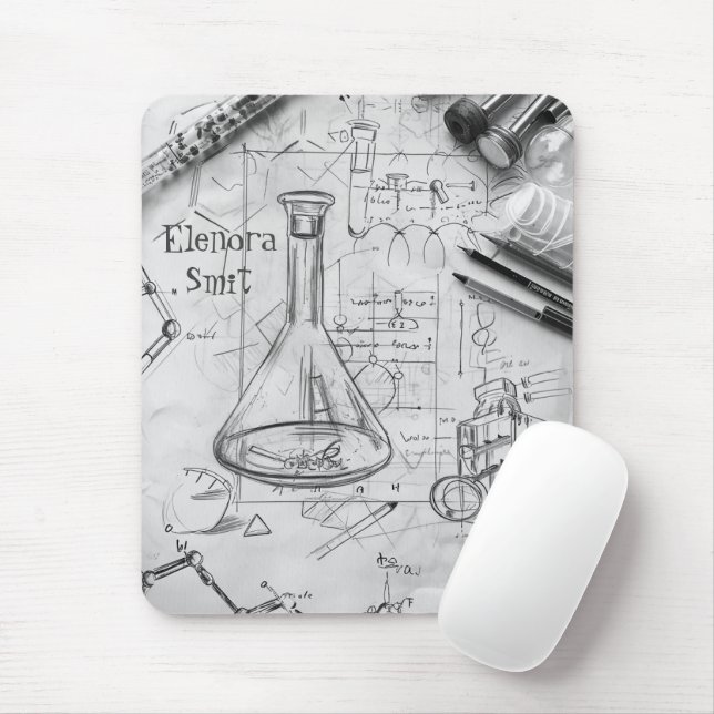 Mousepad De Volta À Escola I Science 10 (Com mouse)