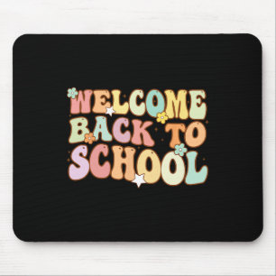 Mousepad De Volta À Escola Retro Primeiro Dia De Professora