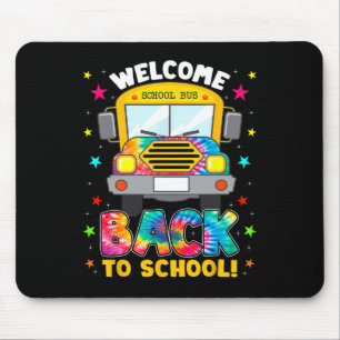 Mousepad De Volta À Faculdade De Barramento Da Escola De Fa