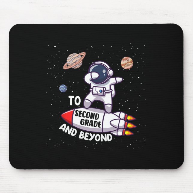 Mousepad De Volta à Segunda Série E Além-divertido Primeiro (Frente)