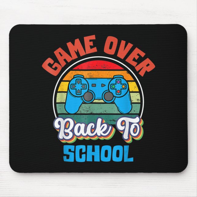 Mousepad De volta ao Jogo da Diversão Escolar sobre Estudan (Frente)