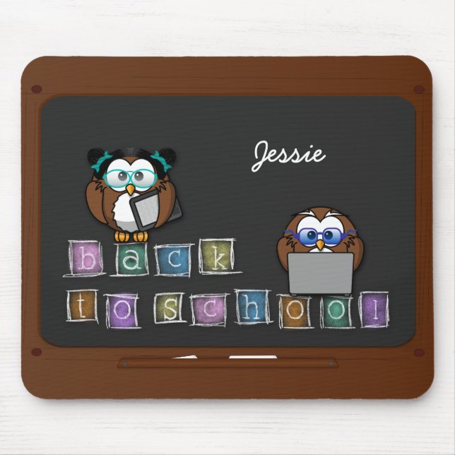 Mousepad de volta às aulas (Frente)