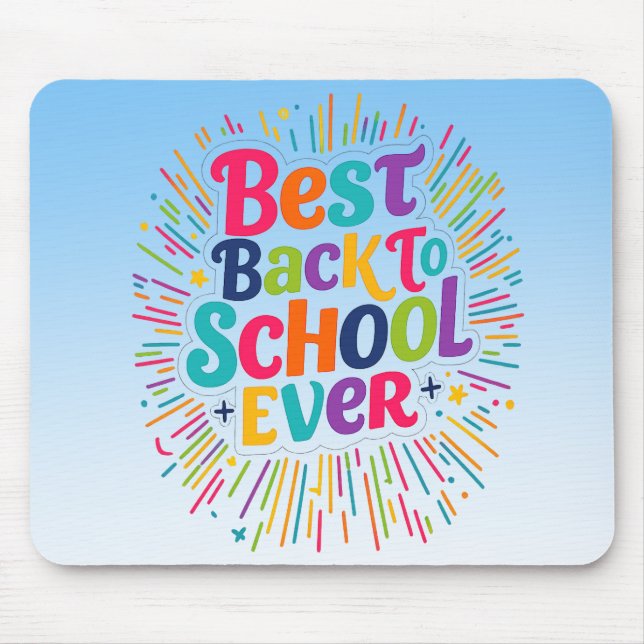 Mousepad De Volta às Aulas  (Frente)