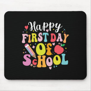Mousepad De Volta às Aulas Professor Aluno Feliz Primeiro D