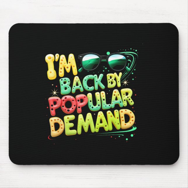 Mousepad De Volta Para A Escola Sorrir De Volta Para Mim Po (Frente)
