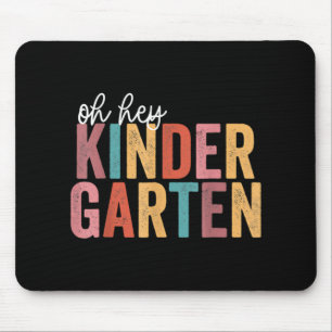 Mousepad De Volta Para Estudantes Da Escola Professora Kin