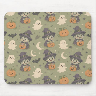 Mousepad de Zumbis Fofos e Assustadores de Hallowe