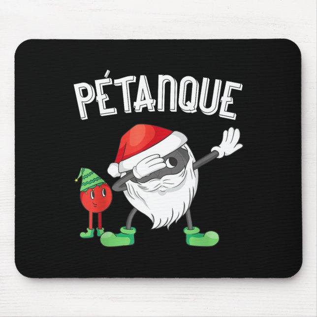 Mousepad Dear Santa It's My Co-workers Fault Funny Office C (Frente)