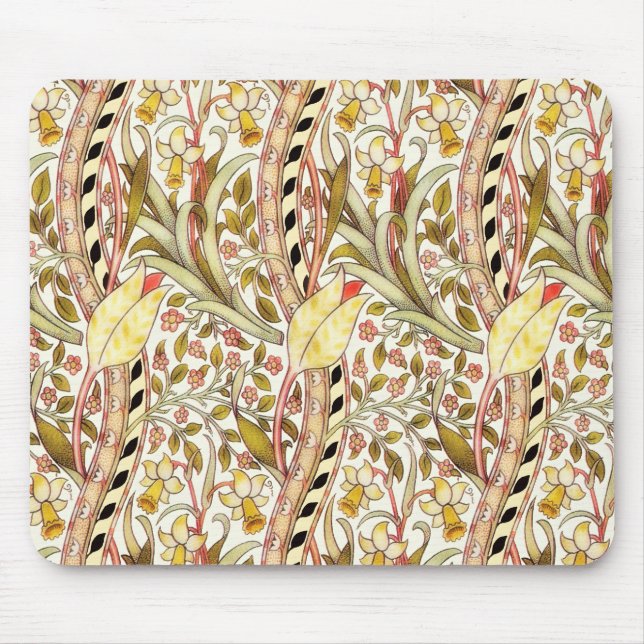 Mousepad Dearle Daffodil Vintage Floral (Frente)