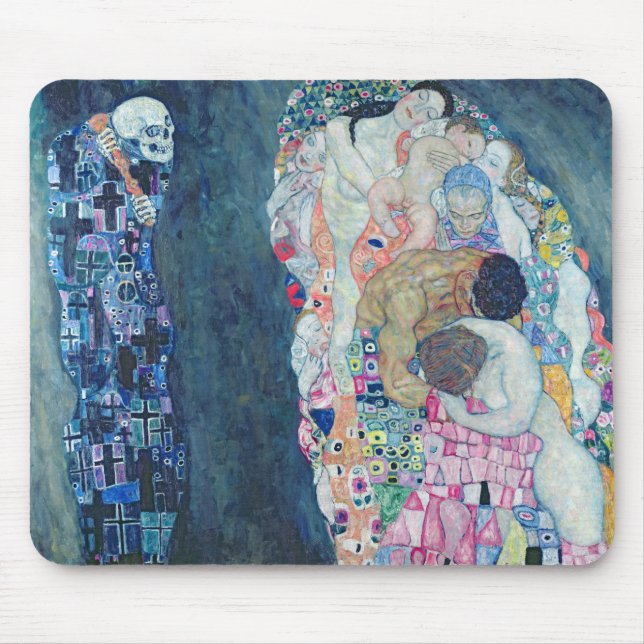 Mousepad Death and Life, c.1911 (óleo na canvas) (Frente)