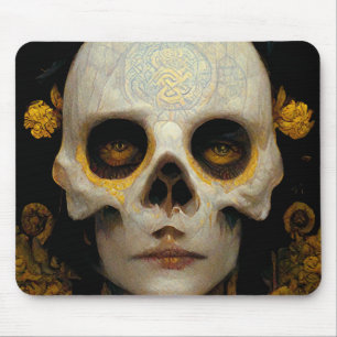 Mousepad Death Mask Fantasy Sci-Fi Art