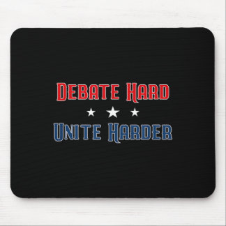 Mousepad Debater Duro Unir Mais Patriótico Unidade Política