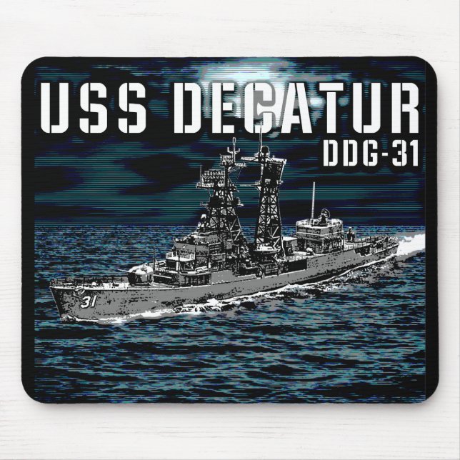 Mousepad Decatur para mísseis guiados (Frente)