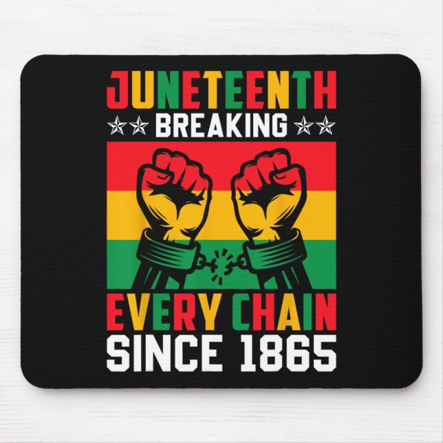 Mousepad Décima Junta Quebrando Cada Cadeia Desde 1865 (Frente)
