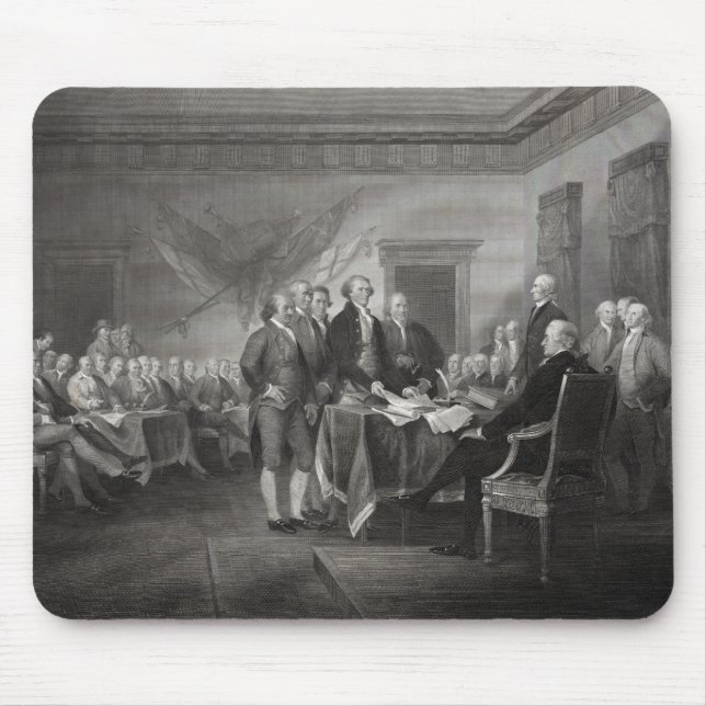 Mousepad Declaração de independência (Frente)