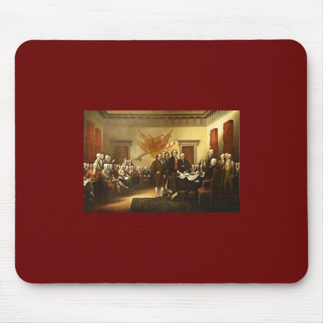 Mousepad Declaração de Painel de Mouse de Independência (Frente)