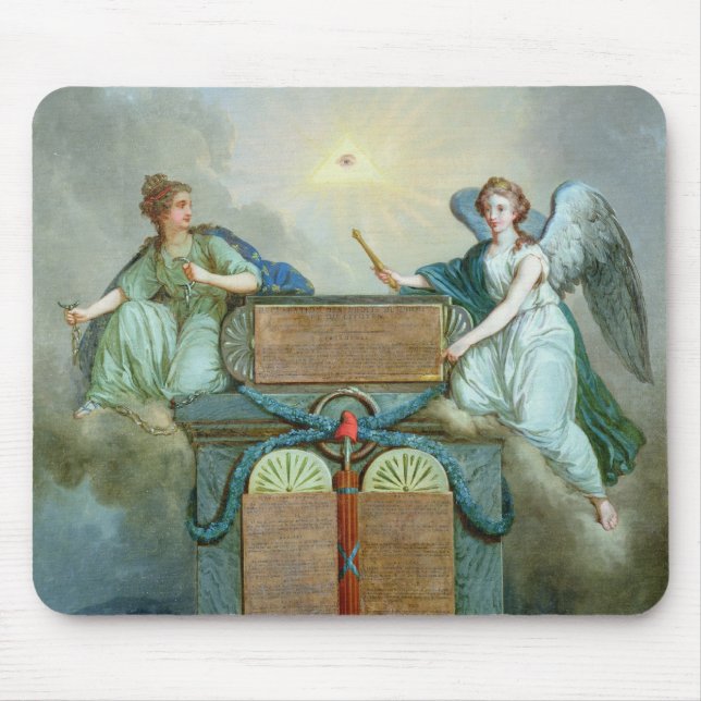 Mousepad Declaração dos direitos de homem e do cidadão (Frente)