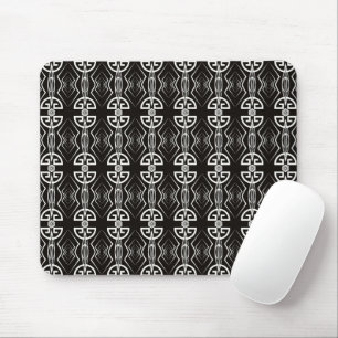 Mousepad Deco De Arte Preta E Branca