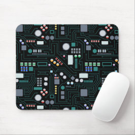 Mousepad Decor de Conselho do Circuito do Computador