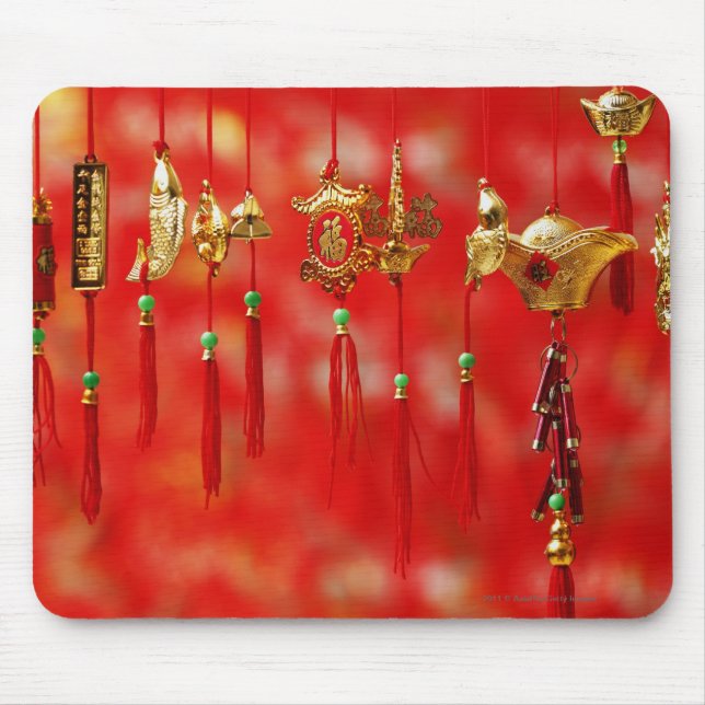 Mousepad Decoração chinesa do ano novo (Frente)