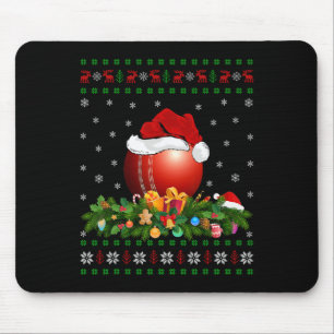 Mousepad Decoração de Natal Papai Noel Feio Críquete Ll Nat