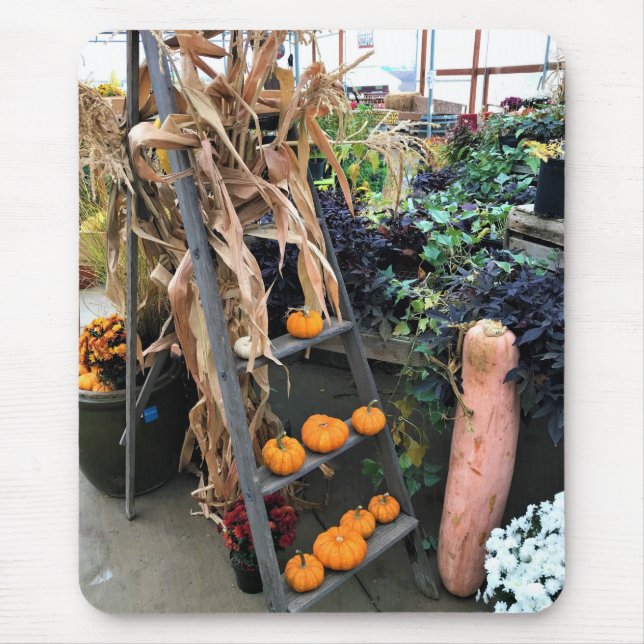 Mousepad Decoração do outono (Frente)