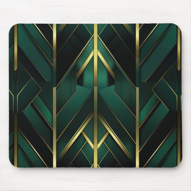 Mousepad Decoração Verde (Frente)