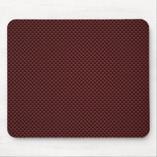 Mousepad Decoração vermelha do impressão do estilo da fi