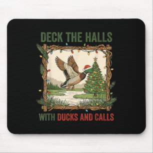 Mousepad Decore Os Corredores Com Patos E Chamadas Caça De