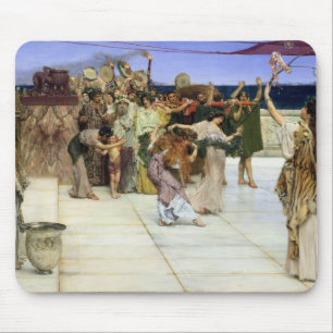 Mousepad Dedicação de Alma-Tadema  A ao Baco