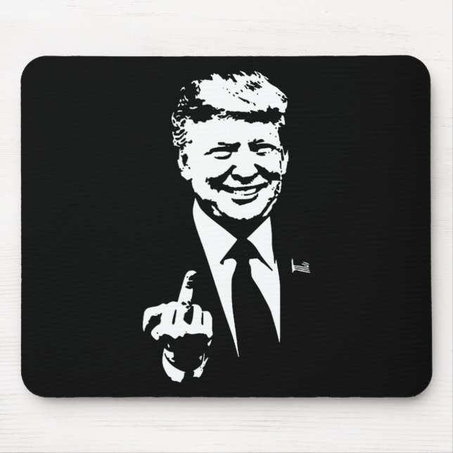 Mousepad Dedo Médio Trump (Frente)