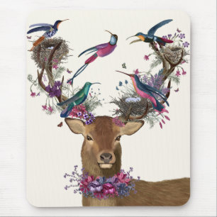Mousepad Deer Birdkeeper, Ninhos De Aves Tropicais