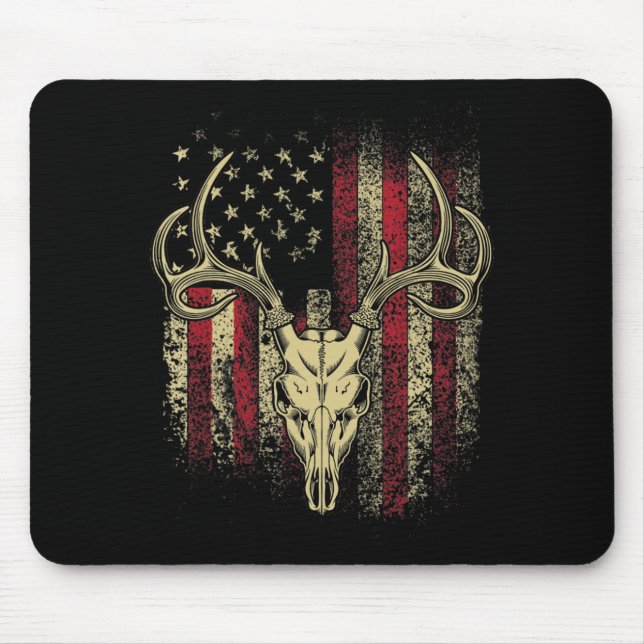 Mousepad Deer Hunters Deer Skull (Frente)