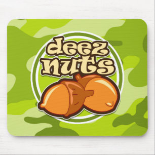 Mousepad Deez Loucos; camo verde brilhante, camuflagem