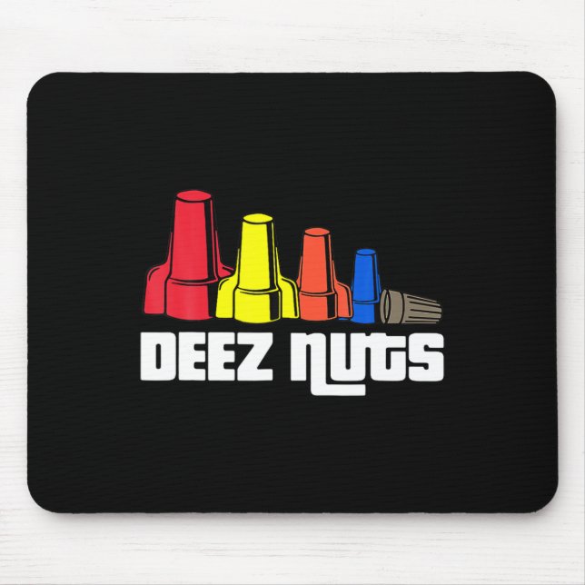 Mousepad Deez Loucos Elétrico Para Presentes Masculinos (Frente)