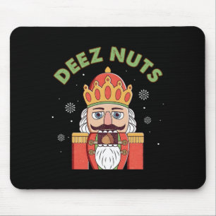 Mousepad Deez Loucos Nutcracker Nuts Men Festa de Natal P
