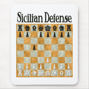 Mousepad Defesa siciliano