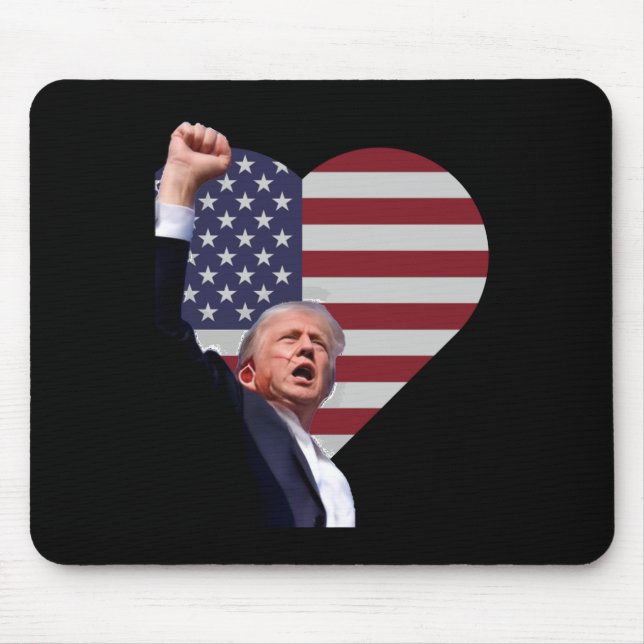 Mousepad Defiant de Trump (Frente)