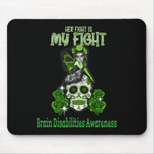 Mousepad Deficiência Cerebral Sensibilização Sua Luta É Min