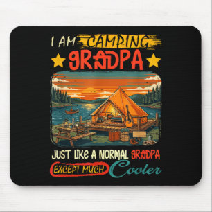 Mousepad Definição de avô camping muito mais legal do pai
