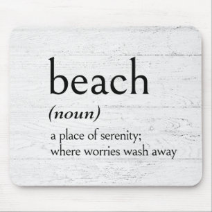 Mousepad Definição de BEACH