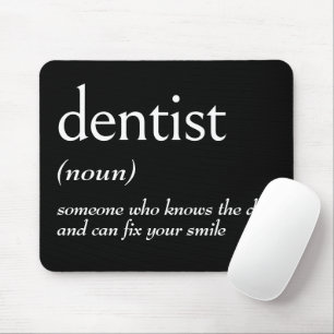 Mousepad Definição de Dicionário para DENTISTA