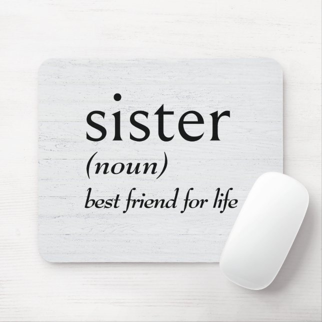 Mousepad Definição De Dicionário Para SISTER (Com mouse)