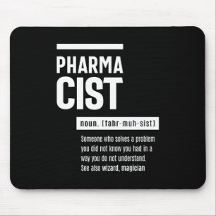 Mousepad Definição de Farmacêutico Clássico de Presente Eng
