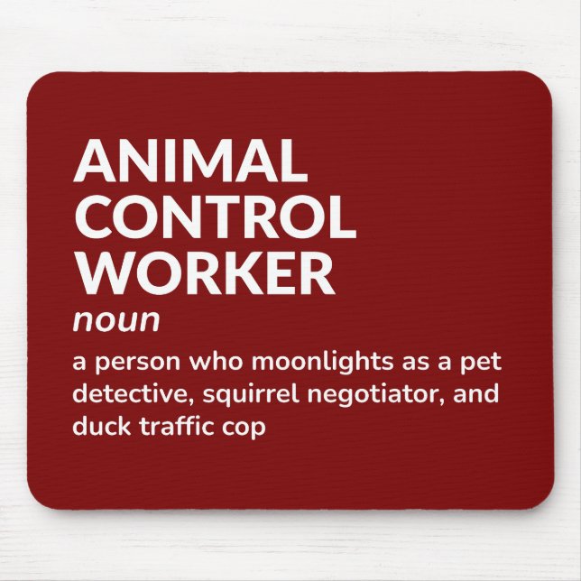 Mousepad Definição de Humor do Responsável pelo Controlo An (Frente)
