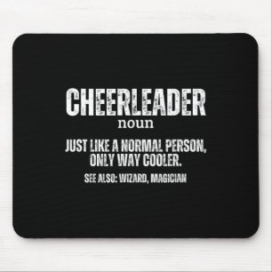 Mousepad Definição de líder de torcida Orgulhoso Engraçado