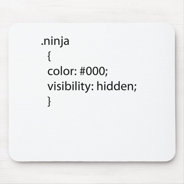 Mousepad Definição de Ninja css (Frente)