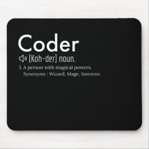 Mousepad Definição do Coder - amantes de linguagem de progr