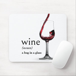Mousepad Definição do dicionário para o vinho